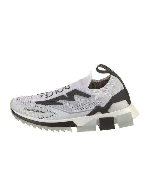 Dolce & Gabbana Printed Lasercut Accents Sneakers