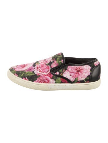 Dolce & Gabbana Sizes 2-6 toddler girls, multicolored slip ons 1.5