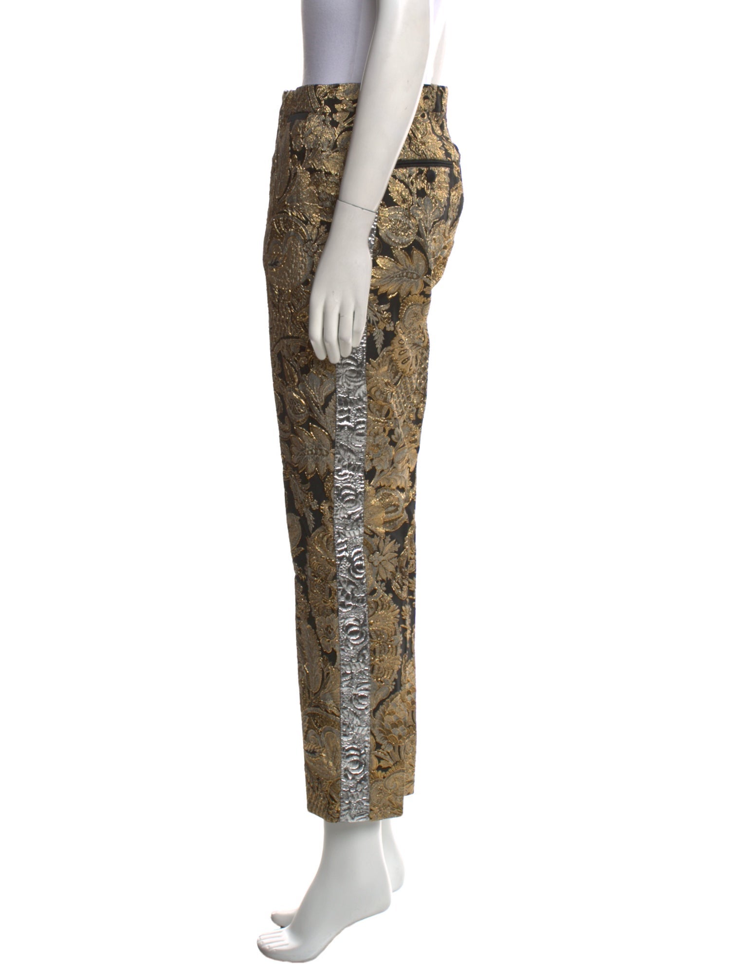 Dolce & Gabbana Nylon Straight Leg Pants w/ Tags