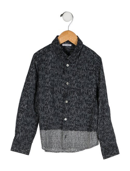 Dolce & Gabbana Girls Pattern Print Top