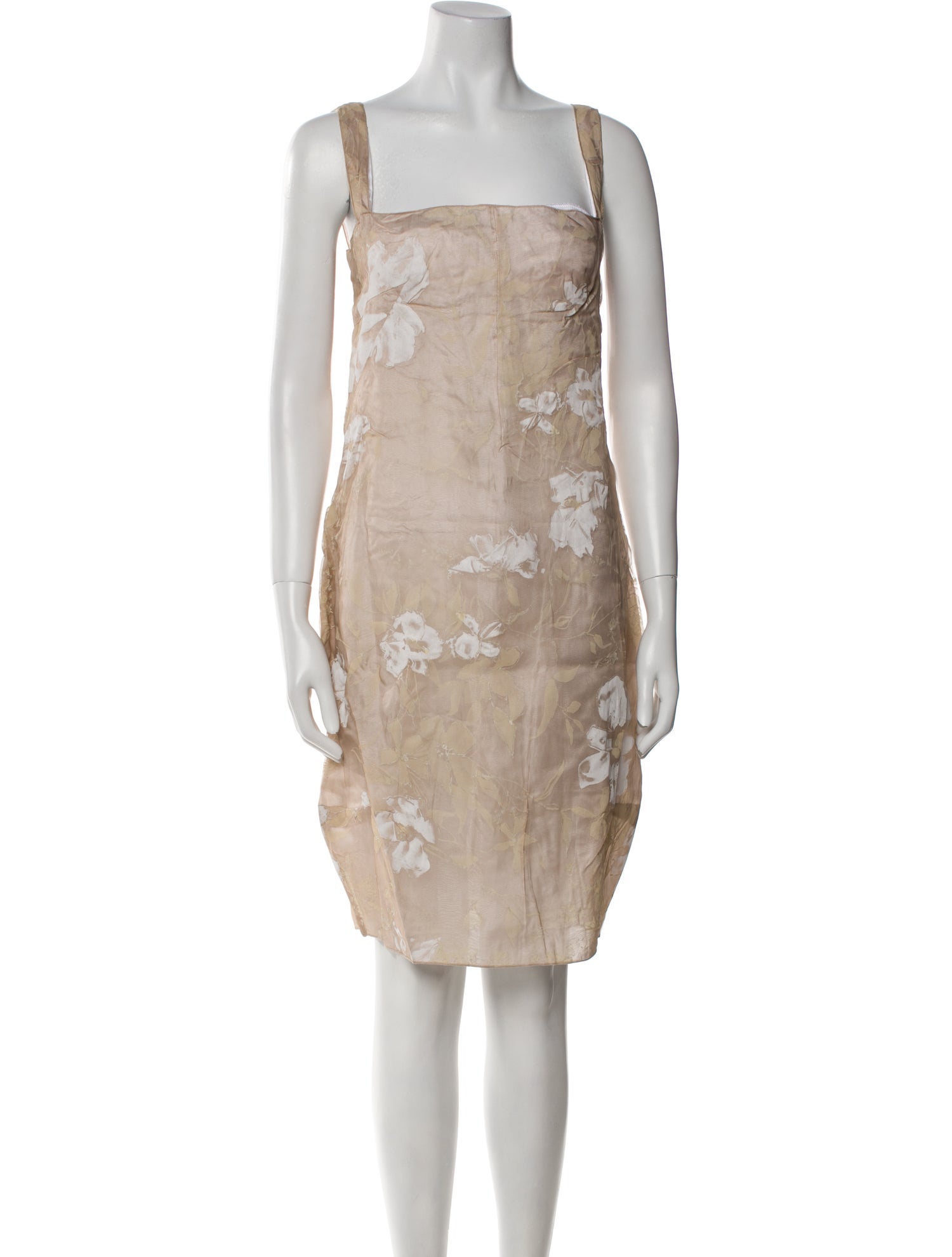 Dolce & Gabbana Silk Knee-Length Dress