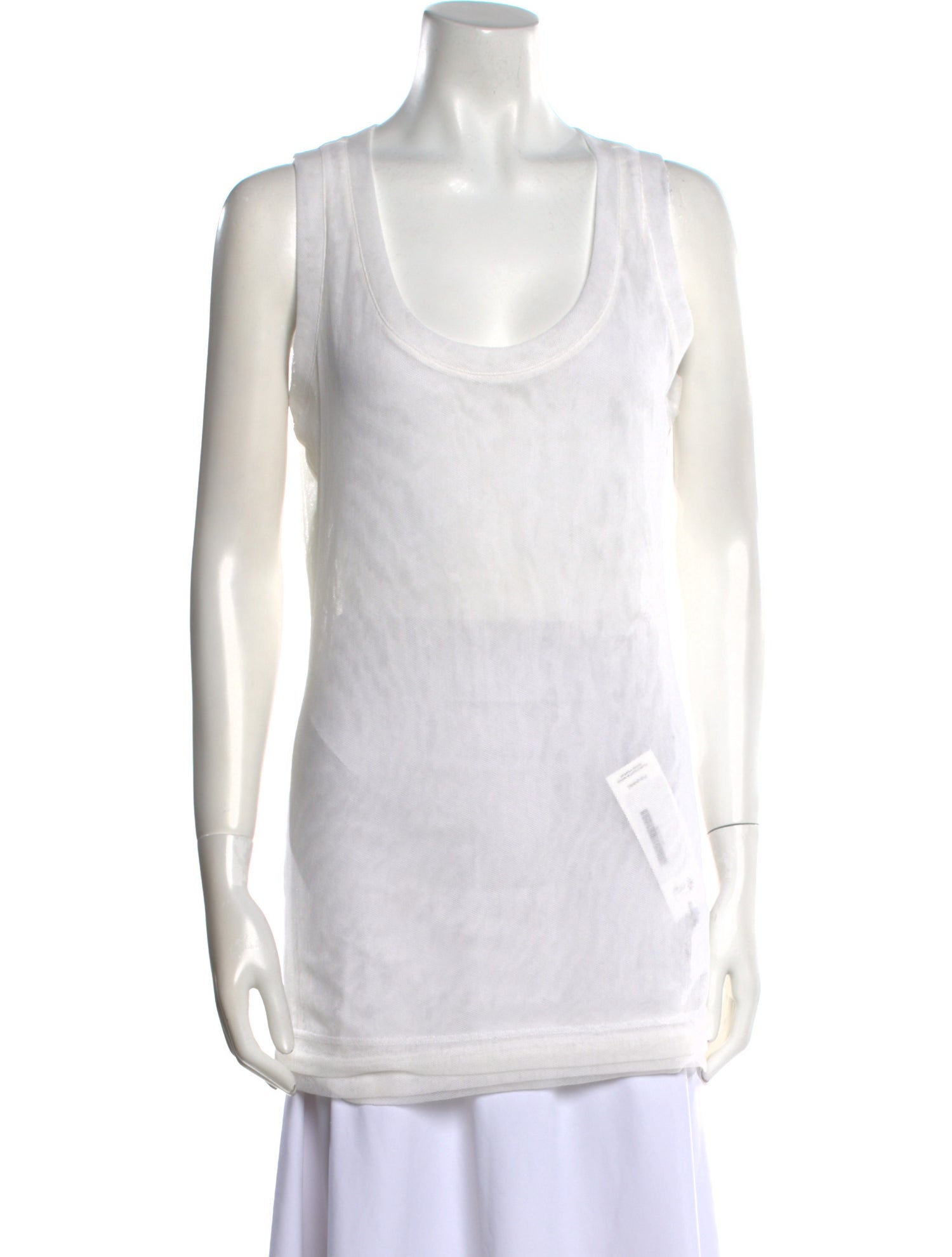 Dolce & Gabbana Scoop Neck Sleeveless Top w/ Tags