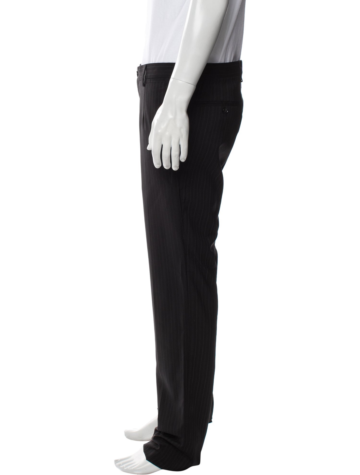 Dolce & Gabbana Virgin Wool Dress Pants