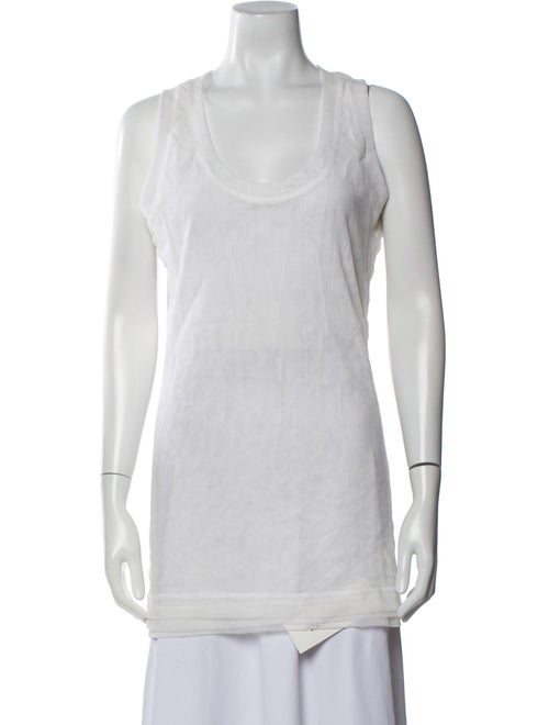 Dolce & Gabbana Scoop Neck Sleeveless Top