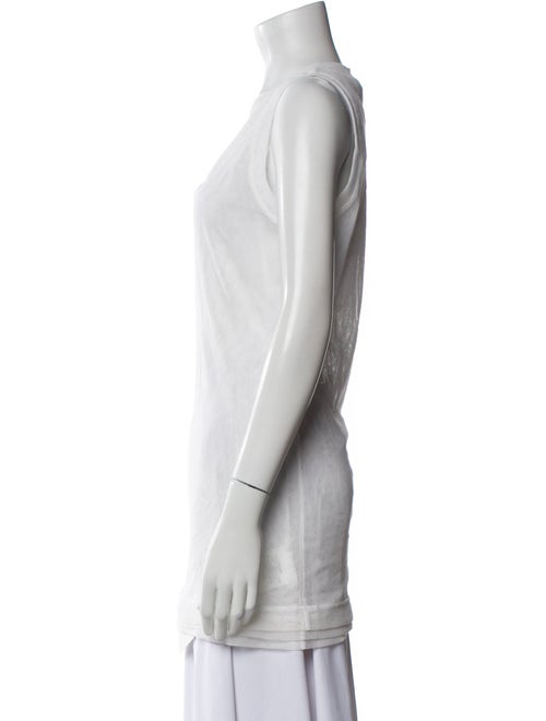 Dolce & Gabbana Scoop Neck Sleeveless Top