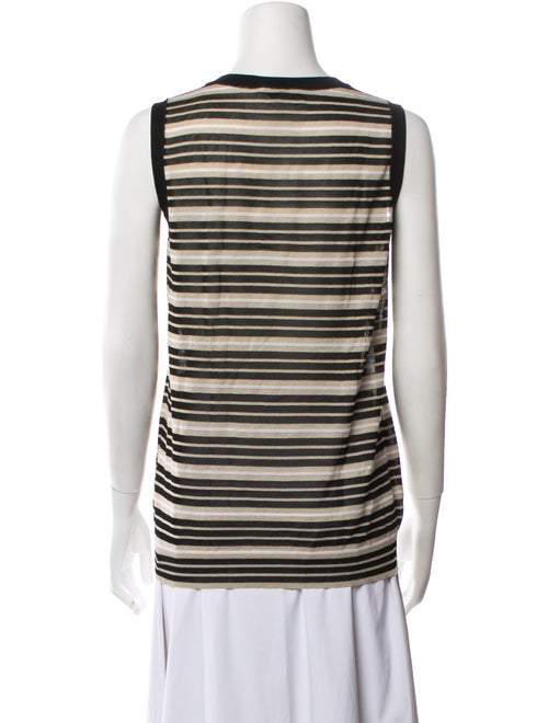 Dolce & Gabbana Linen Striped Top