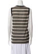 Dolce & Gabbana Linen Striped Top