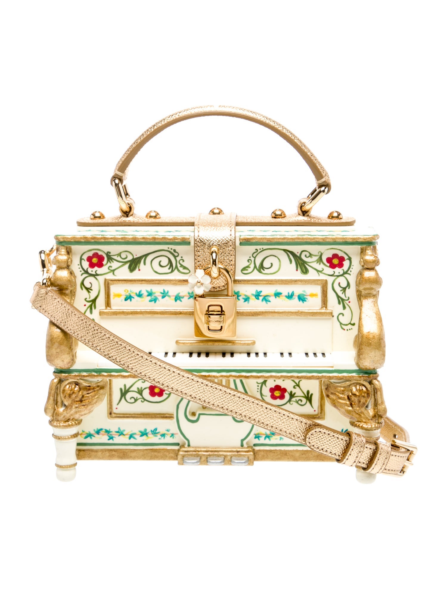 Dolce & Gabbana Acrylic Piano Dolce Crossbody