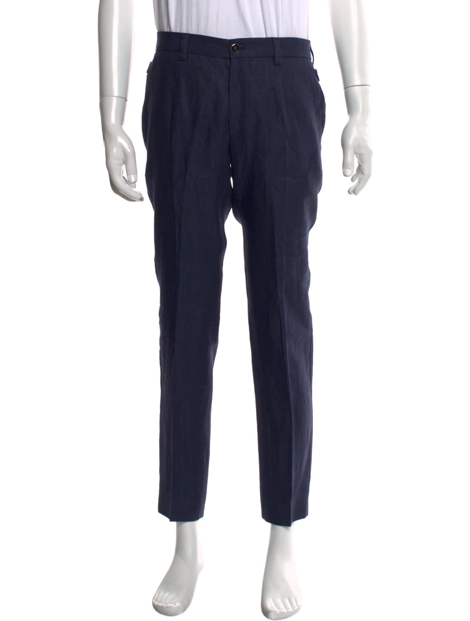 Dolce & Gabbana Linen Dress Pants