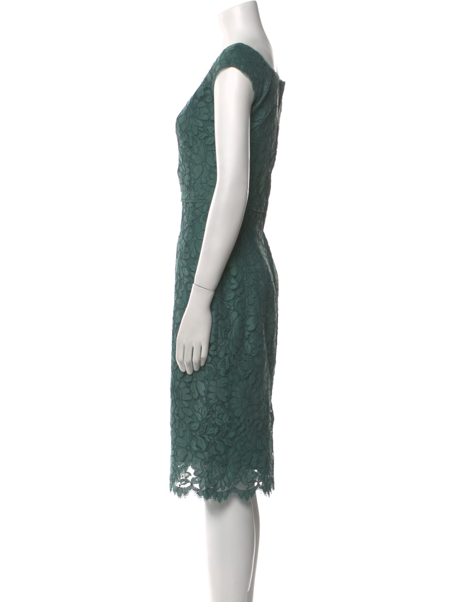 Dolce & Gabbana Lace Pattern Knee-Length Dress