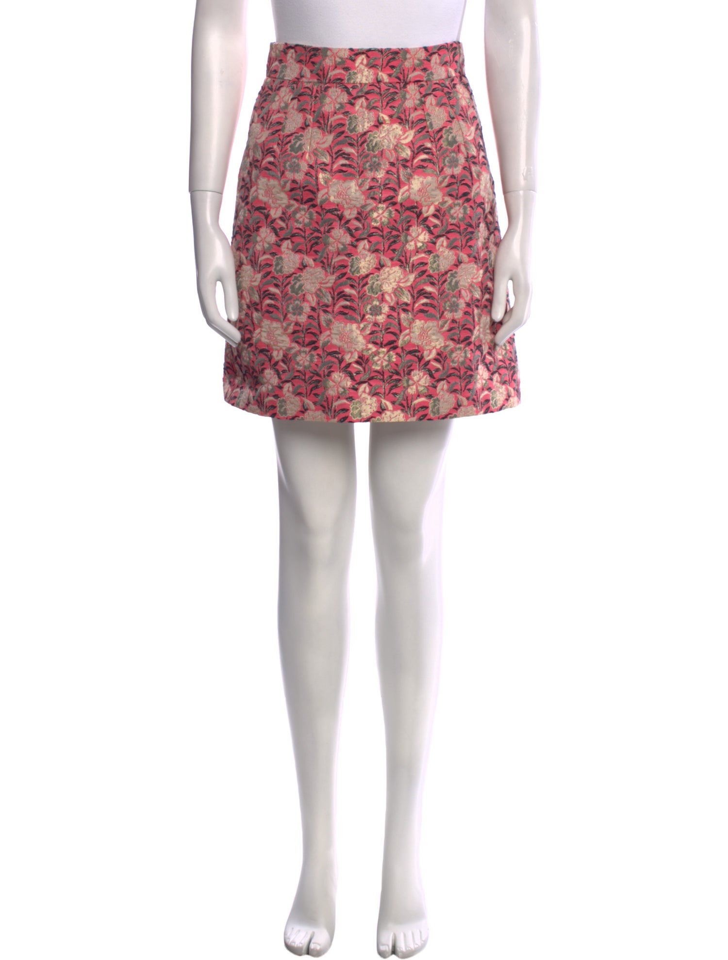 Dolce & Gabbana Floral Print Mini Skirt