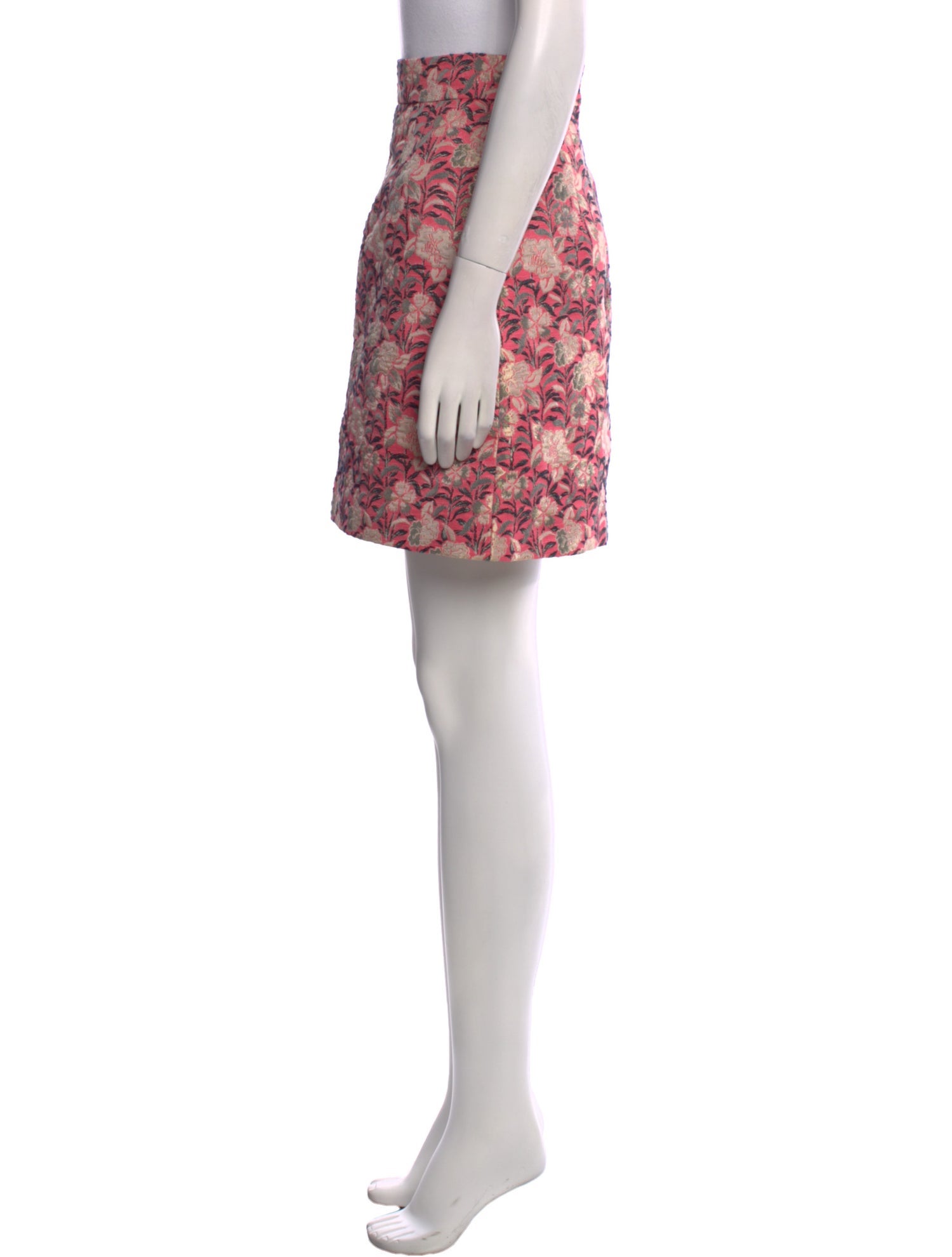 Dolce & Gabbana Floral Print Mini Skirt