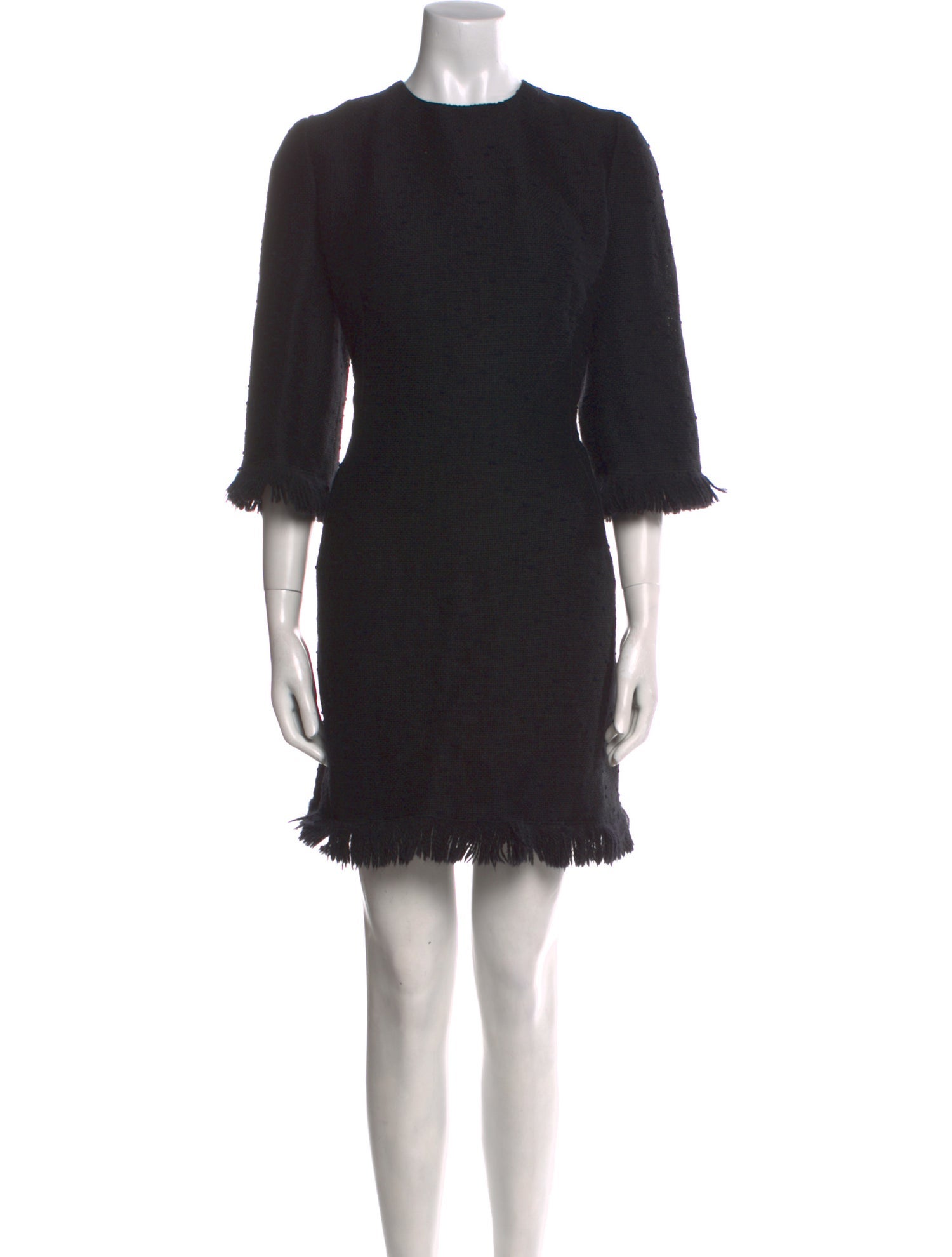 Dolce & Gabbana Virgin Wool Mini Dress