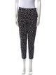Dolce & Gabbana Polka Dot Print Straight Leg Pants