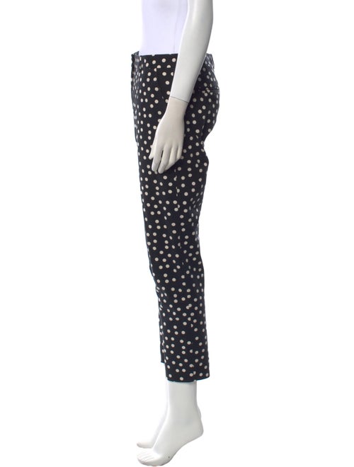 Dolce & Gabbana Polka Dot Print Straight Leg Pants