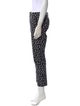 Dolce & Gabbana Polka Dot Print Straight Leg Pants