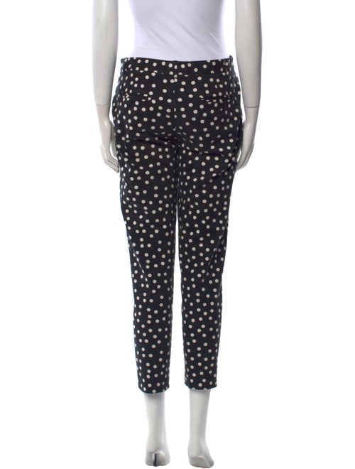 Dolce & Gabbana Polka Dot Print Straight Leg Pants