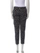 Dolce & Gabbana Polka Dot Print Straight Leg Pants