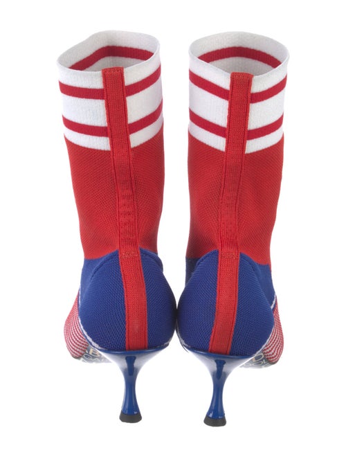 Dolce & Gabbana Printed Sock Boots