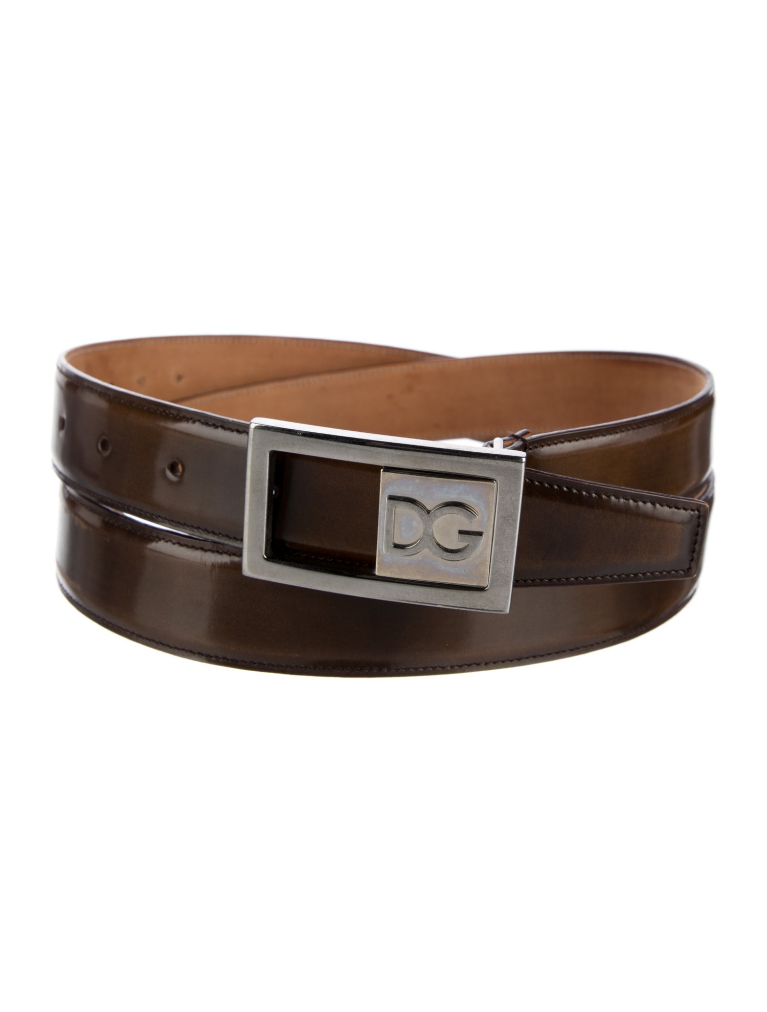 Dolce & Gabbana Skinny Leather Belt