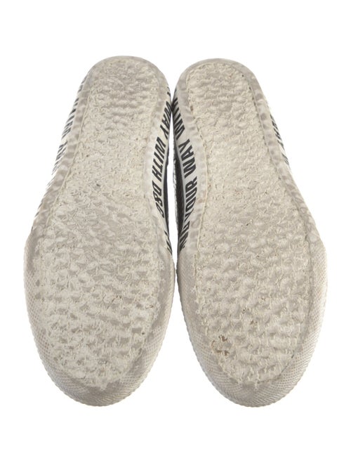 Dolce & Gabbana Leather Colorblock Pattern Sneakers