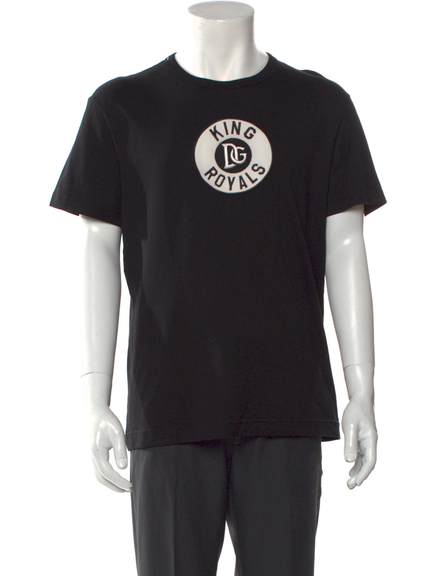 Dolce & Gabbana Graphic Print Crew Neck T-Shirt