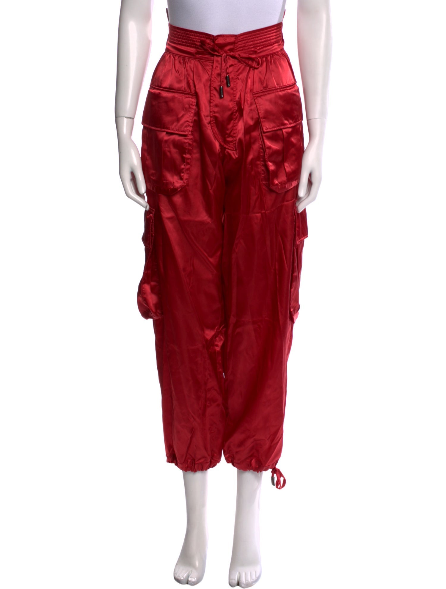 Dolce & Gabbana Nylon Straight Leg Pants