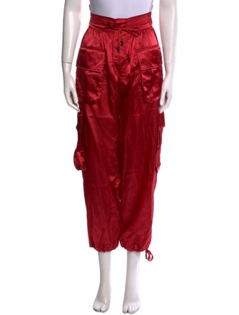 Dolce & Gabbana Nylon Straight Leg Pants