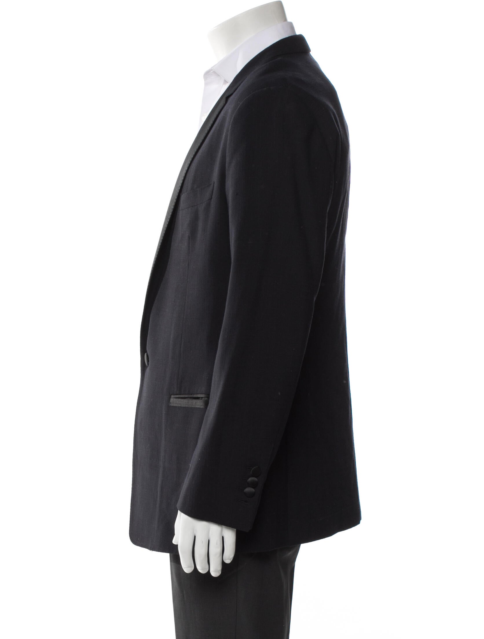 Dolce & Gabbana Leather Trim Embellishment Blazer