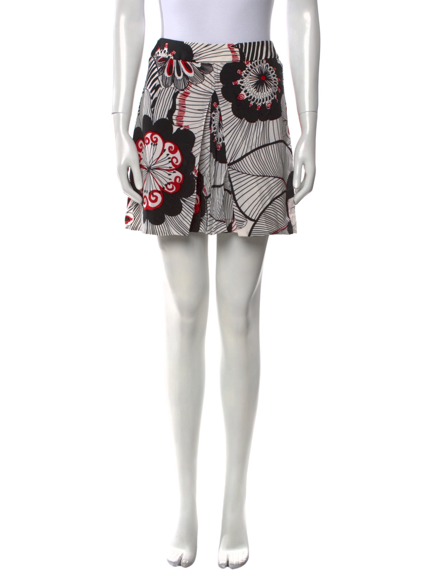 Dolce & Gabbana Silk Mini Skirt