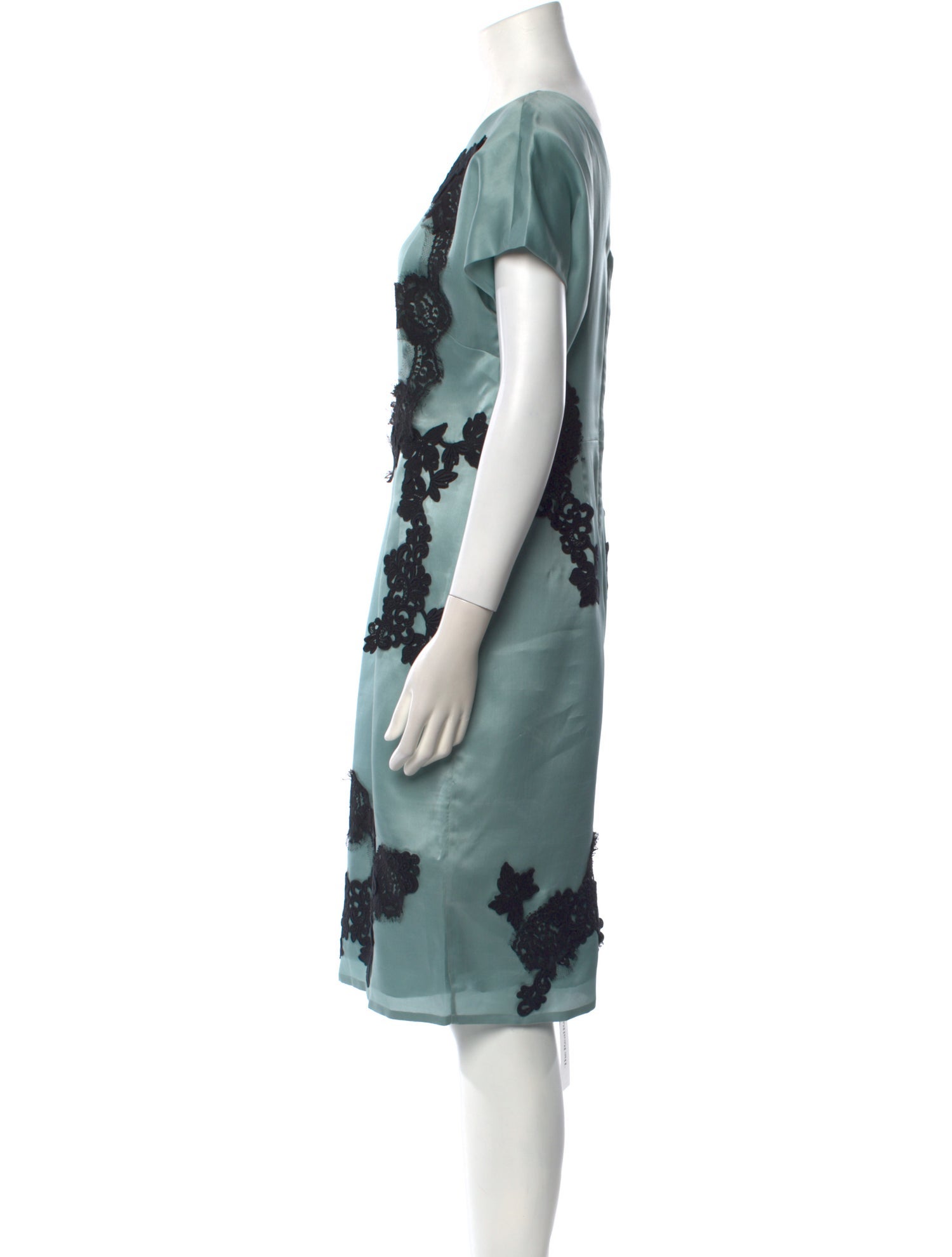 Dolce & Gabbana Silk Midi Length Dress