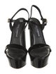 Dolce & Gabbana Patent Leather Slingback Sandals