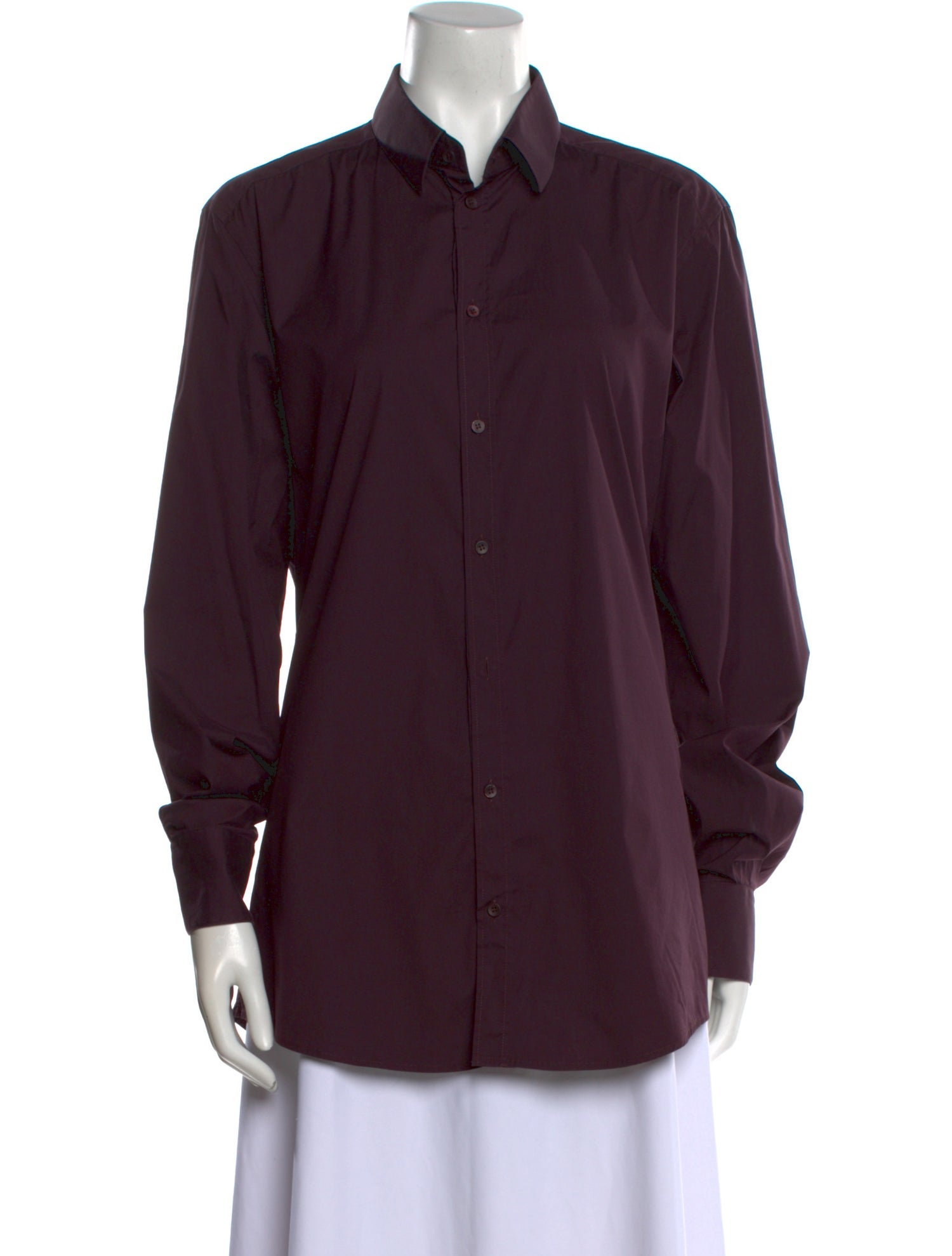 Dolce & Gabbana Long Sleeve Button-Up Top