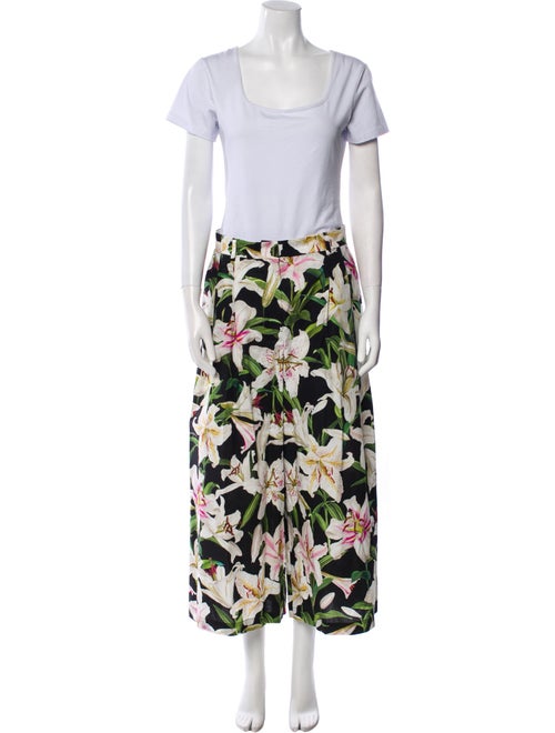 Dolce & Gabbana Floral Print Pant Set