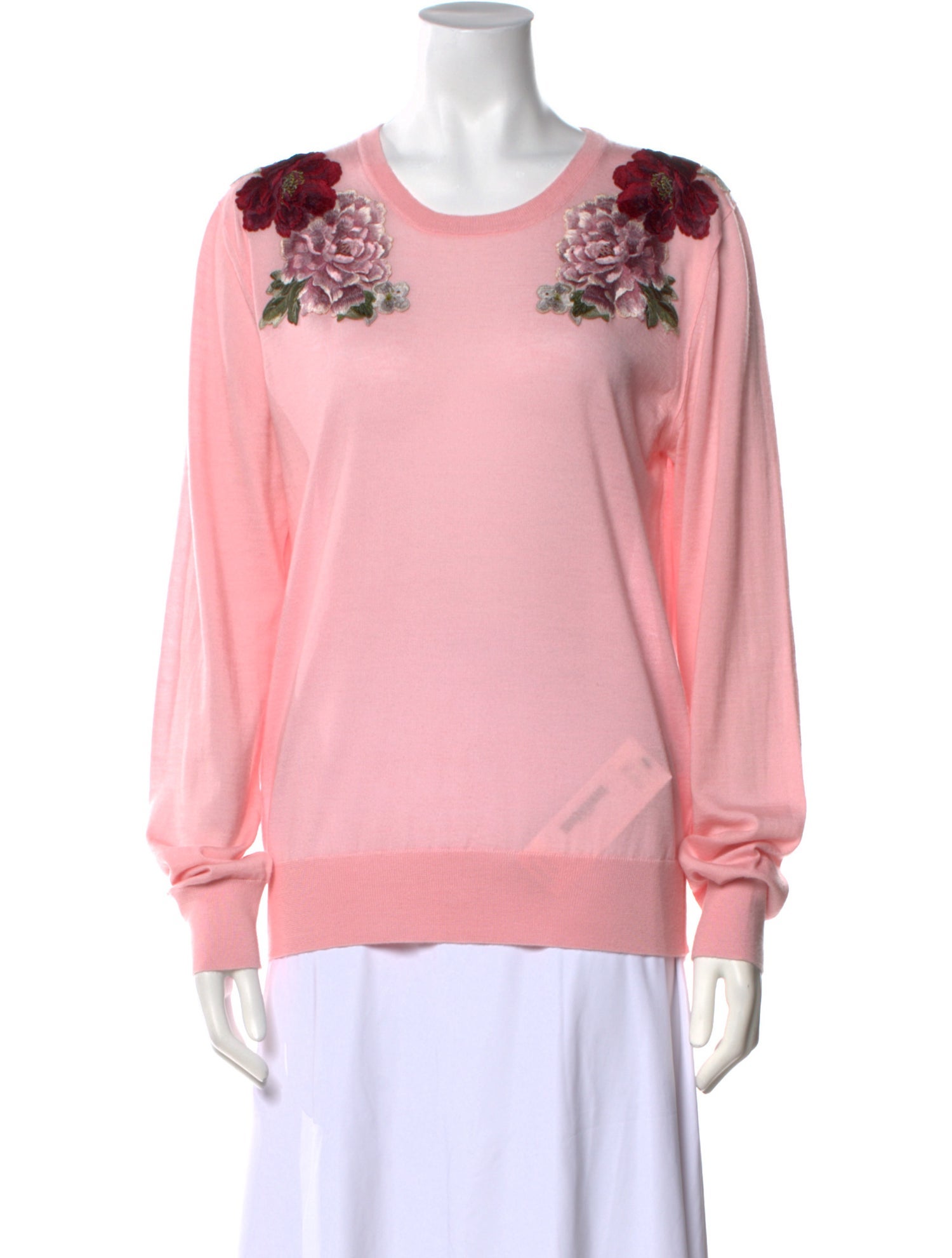 Dolce & Gabbana Cashmere Scoop Neck Sweater