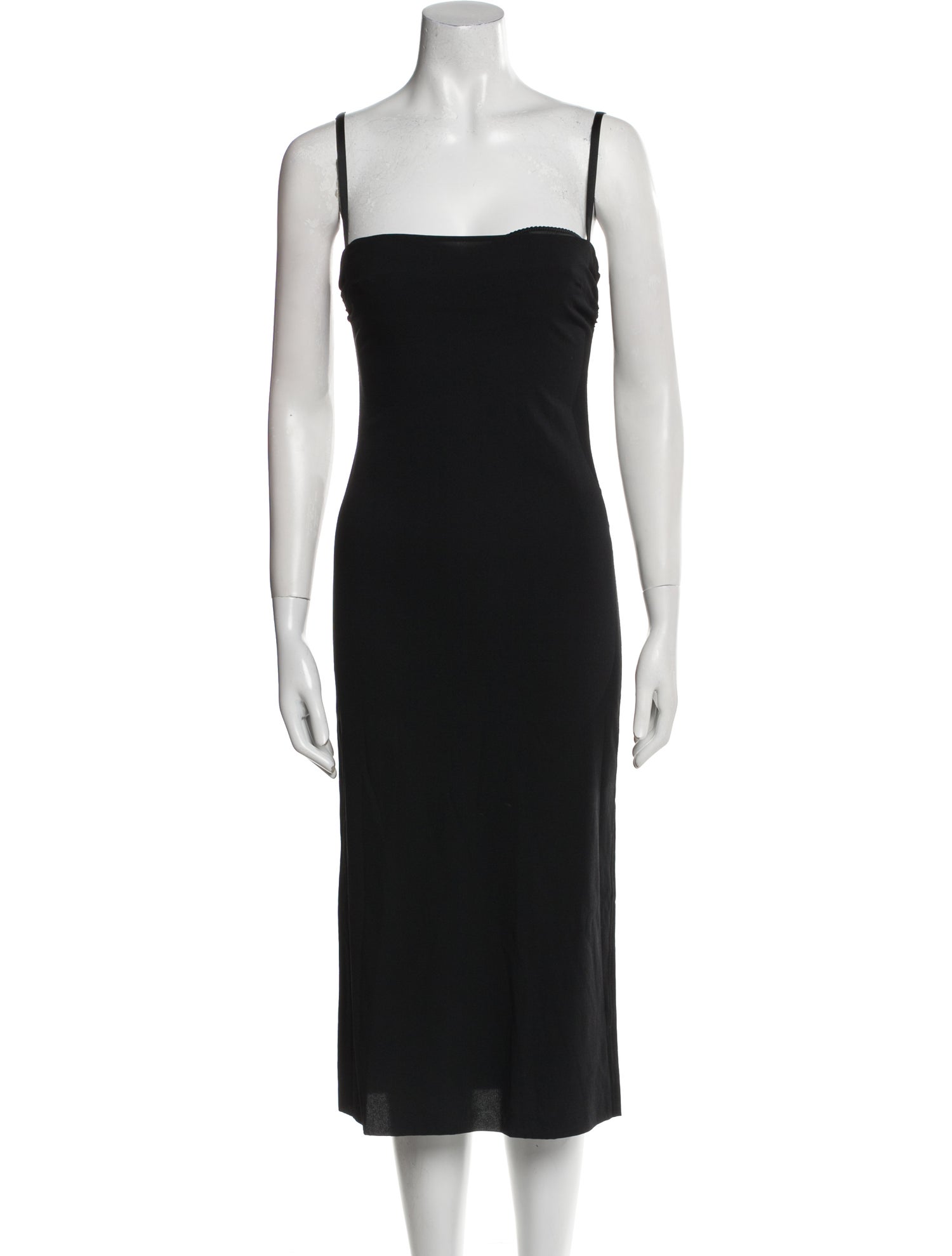 Dolce & Gabbana Silk Midi Length Dress