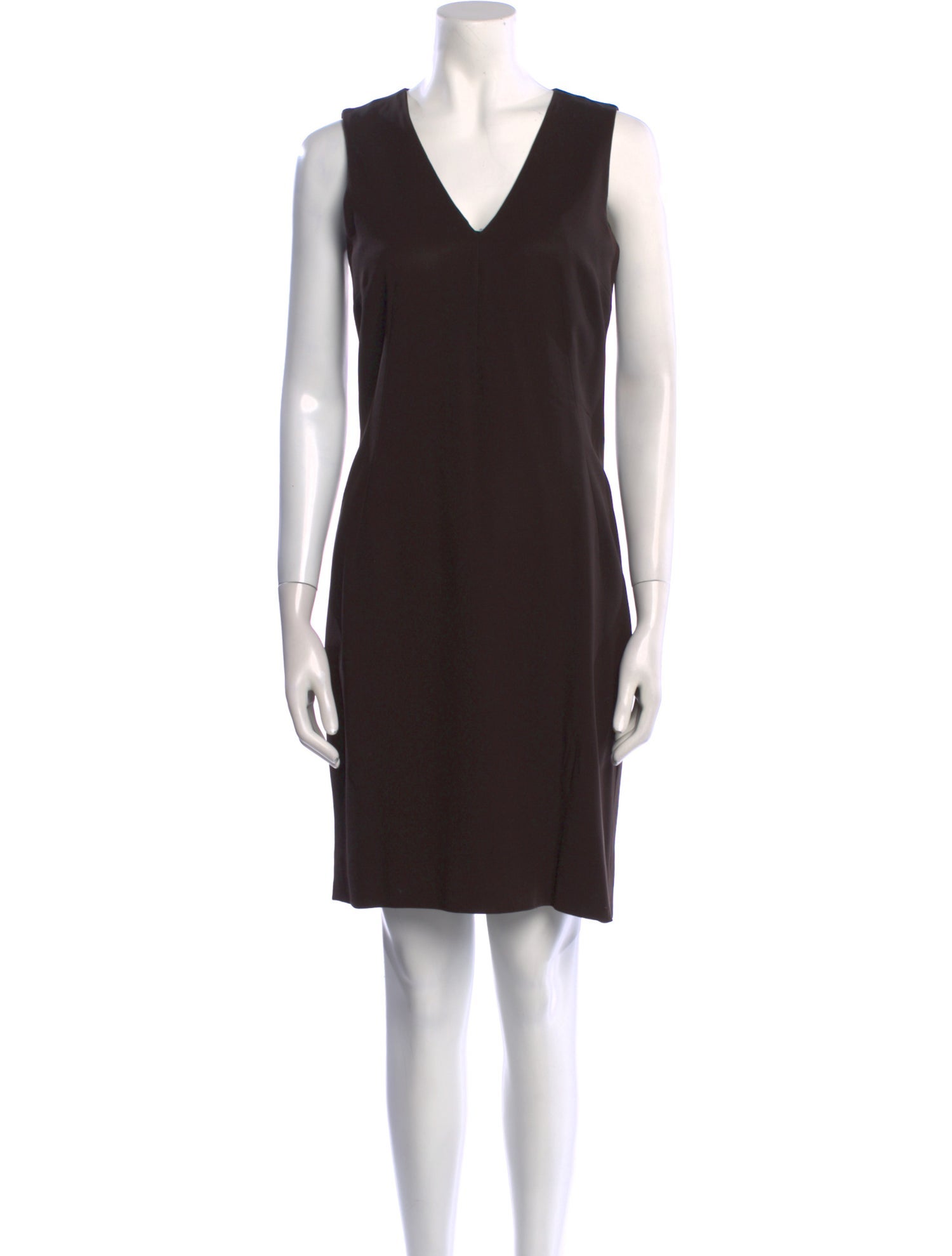Dolce & Gabbana Virgin Wool Knee-Length Dress