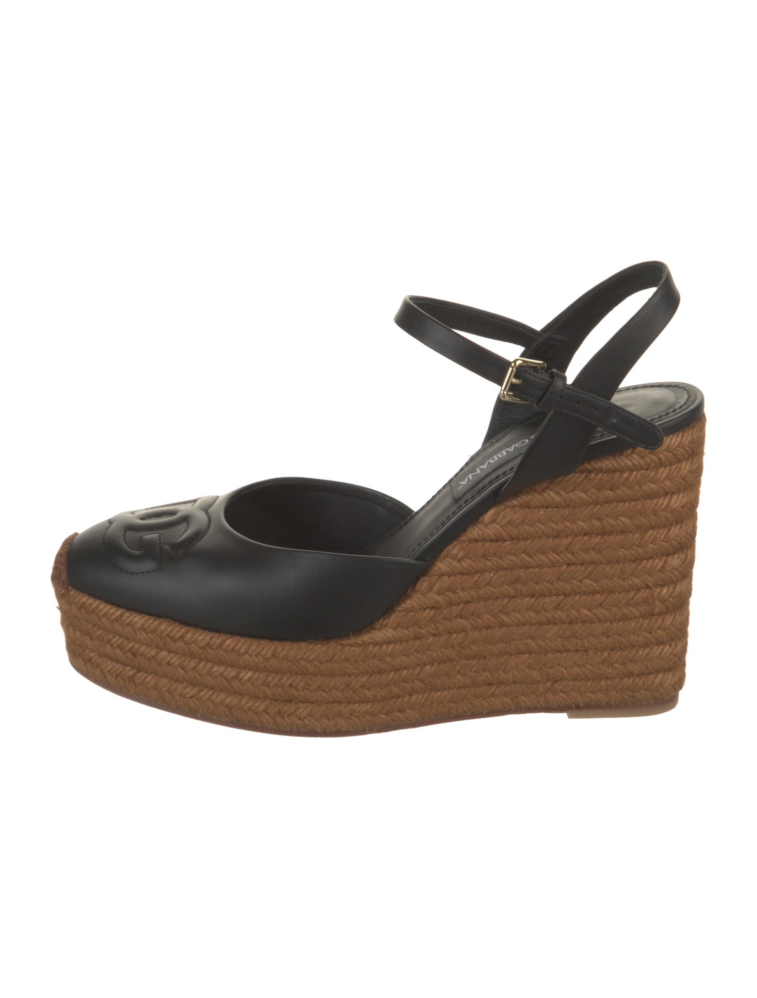 Dolce & Gabbana Leather Colorblock Pattern Slingback Pumps