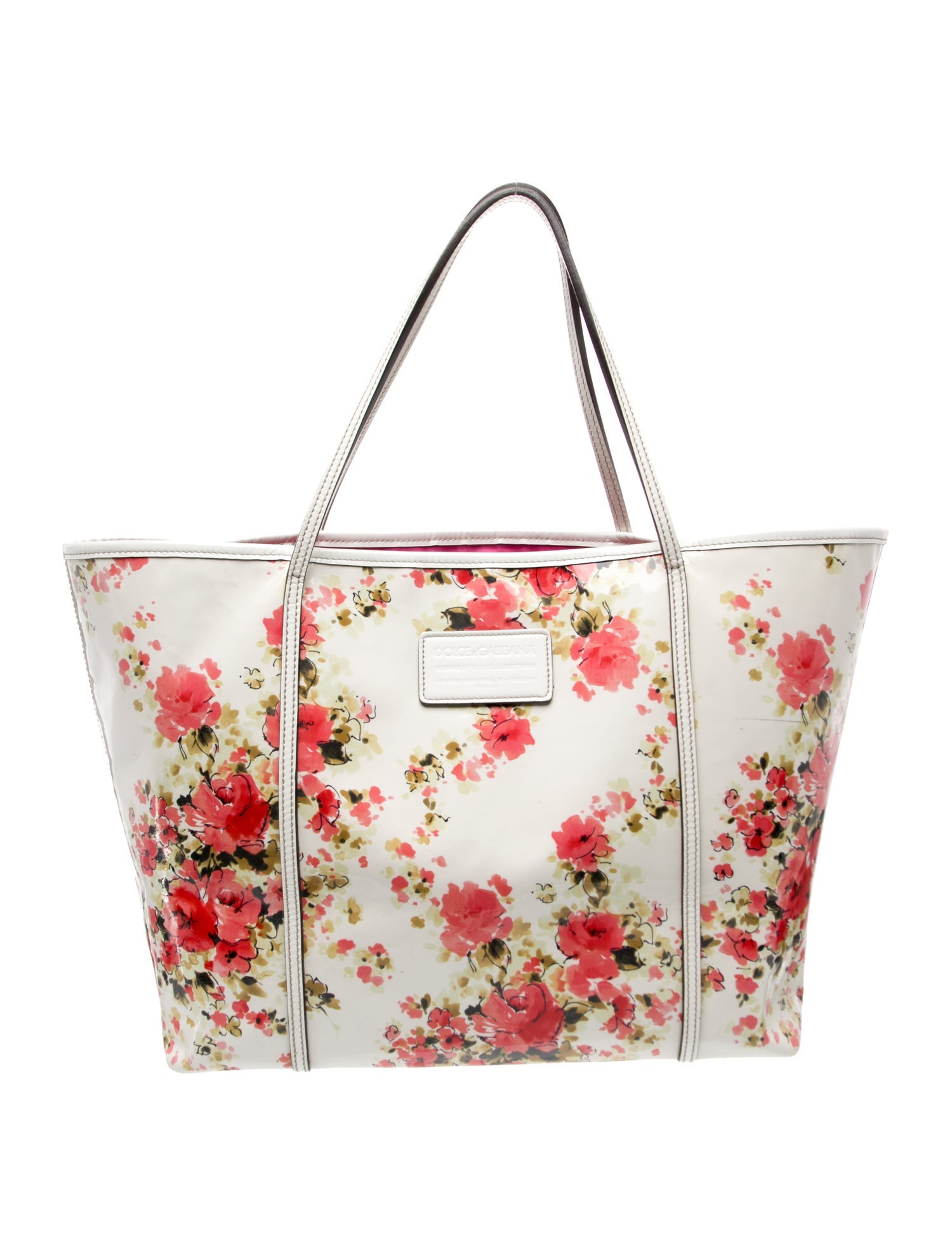 Dolce & Gabbana Patent Leather Tote Large