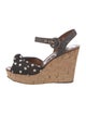 Dolce & Gabbana Polka Dot Print Sandals