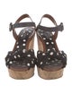 Dolce & Gabbana Polka Dot Print Sandals