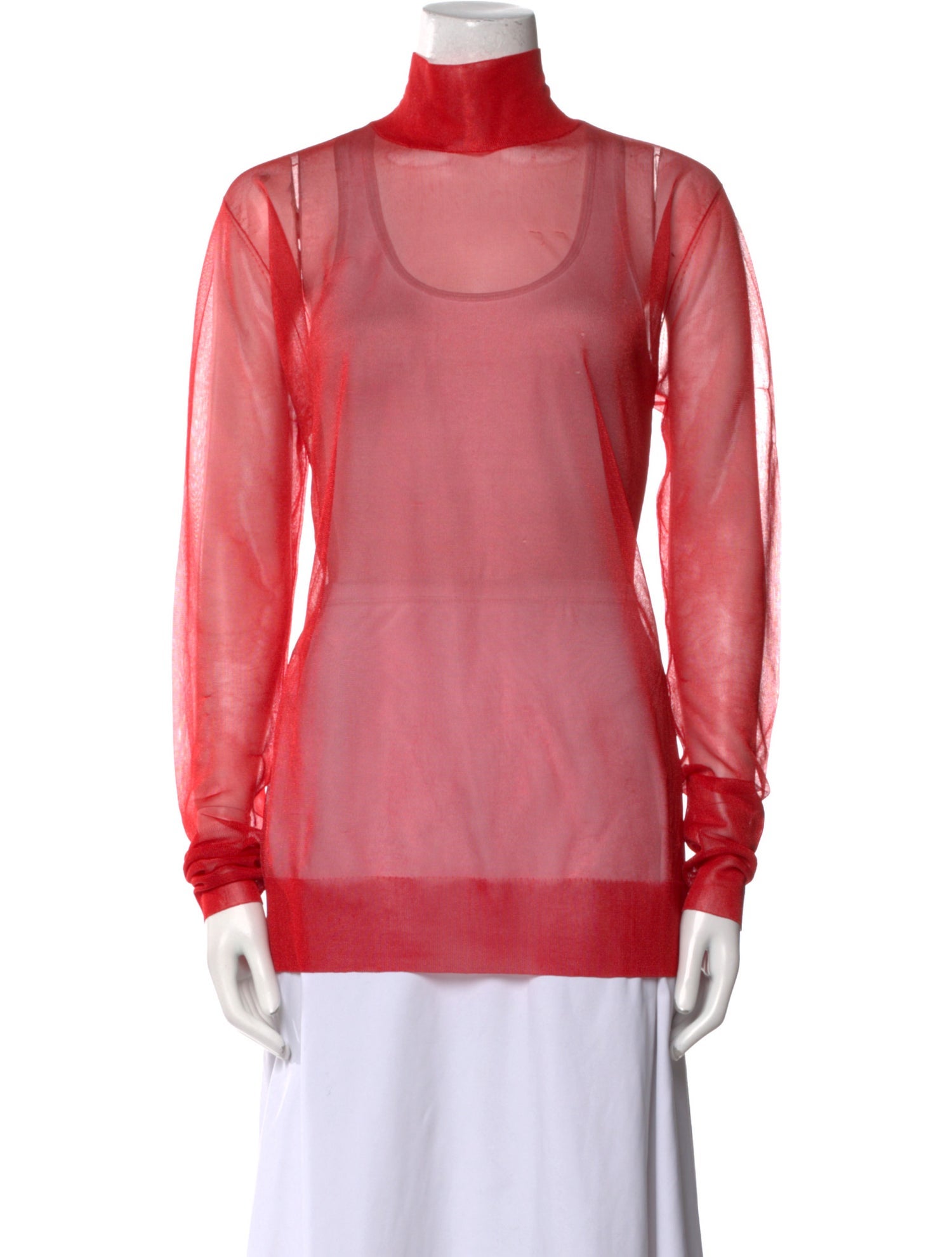 Dolce & Gabbana Mock Neck Long Sleeve Sweatshirt