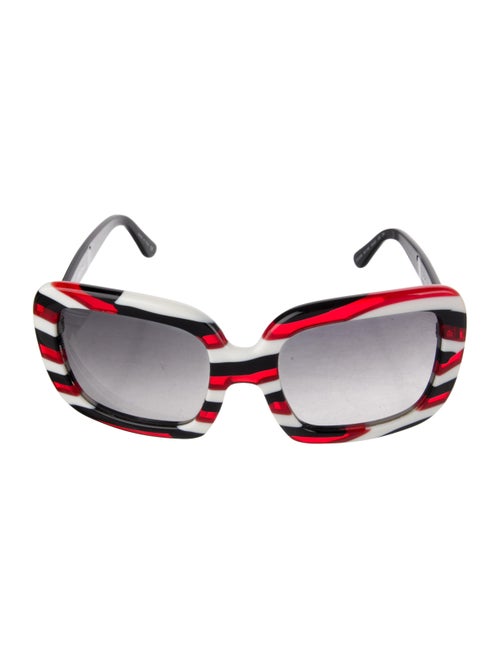 Dolce & Gabbana Oversize Gradient Sunglasses