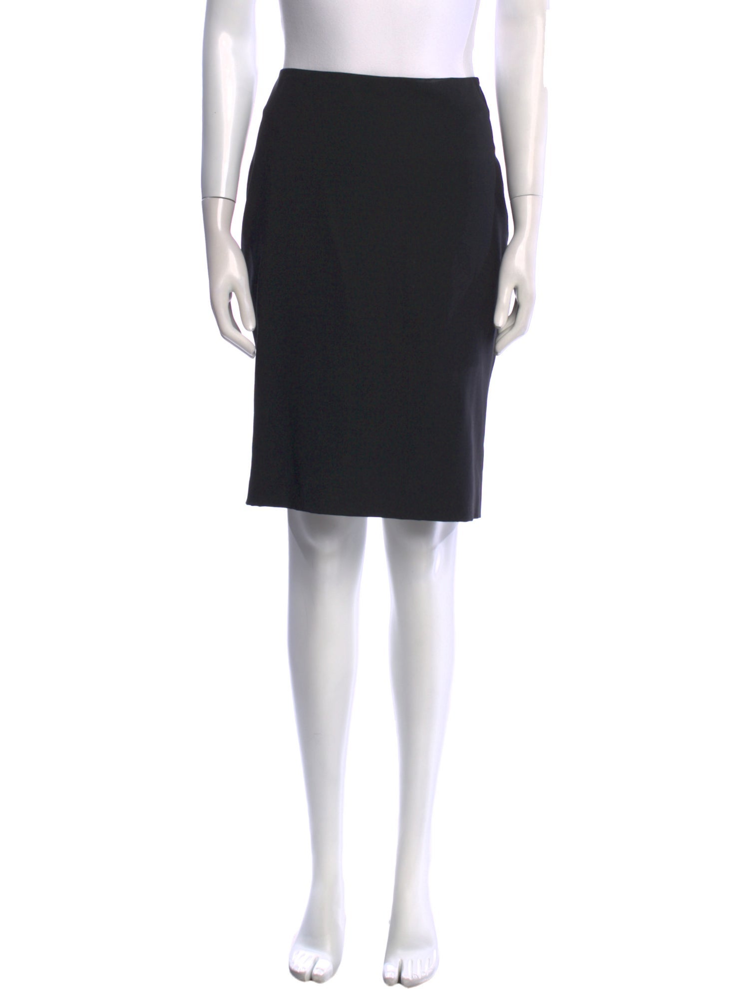 Dolce & Gabbana Virgin Wool Knee-Length Skirt