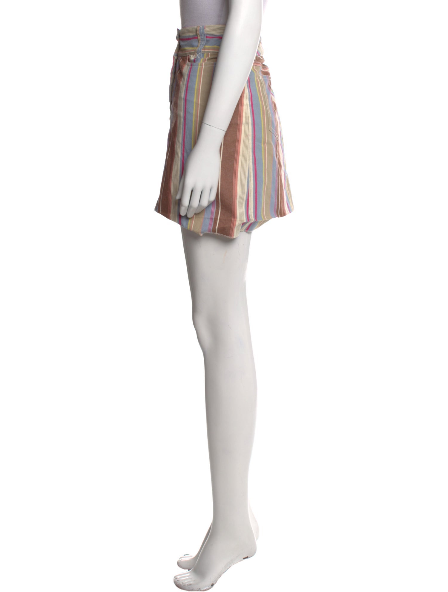 Dolce & Gabbana Striped Mini Skirt