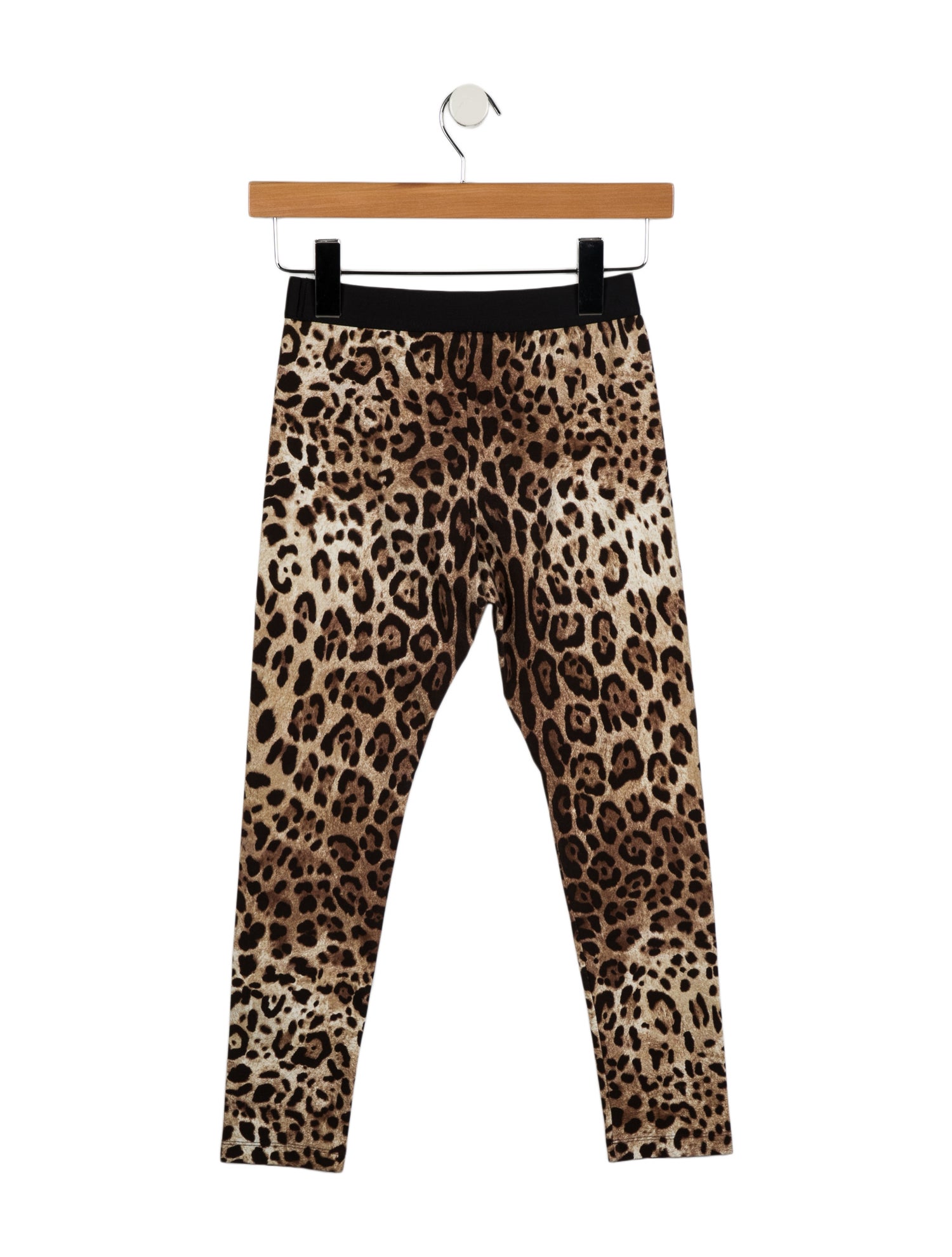 Dolce & Gabbana Girls' Animal Print Leggings