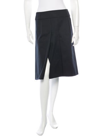 Dolce & Gabbana Pleated A-Line Skirt