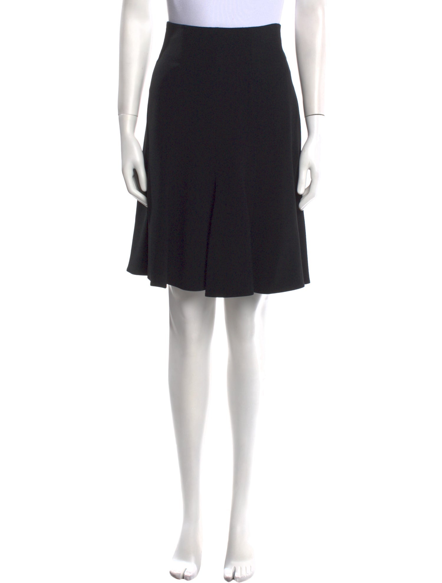 Dolce & Gabbana Virgin Wool Knee-Length Skirt