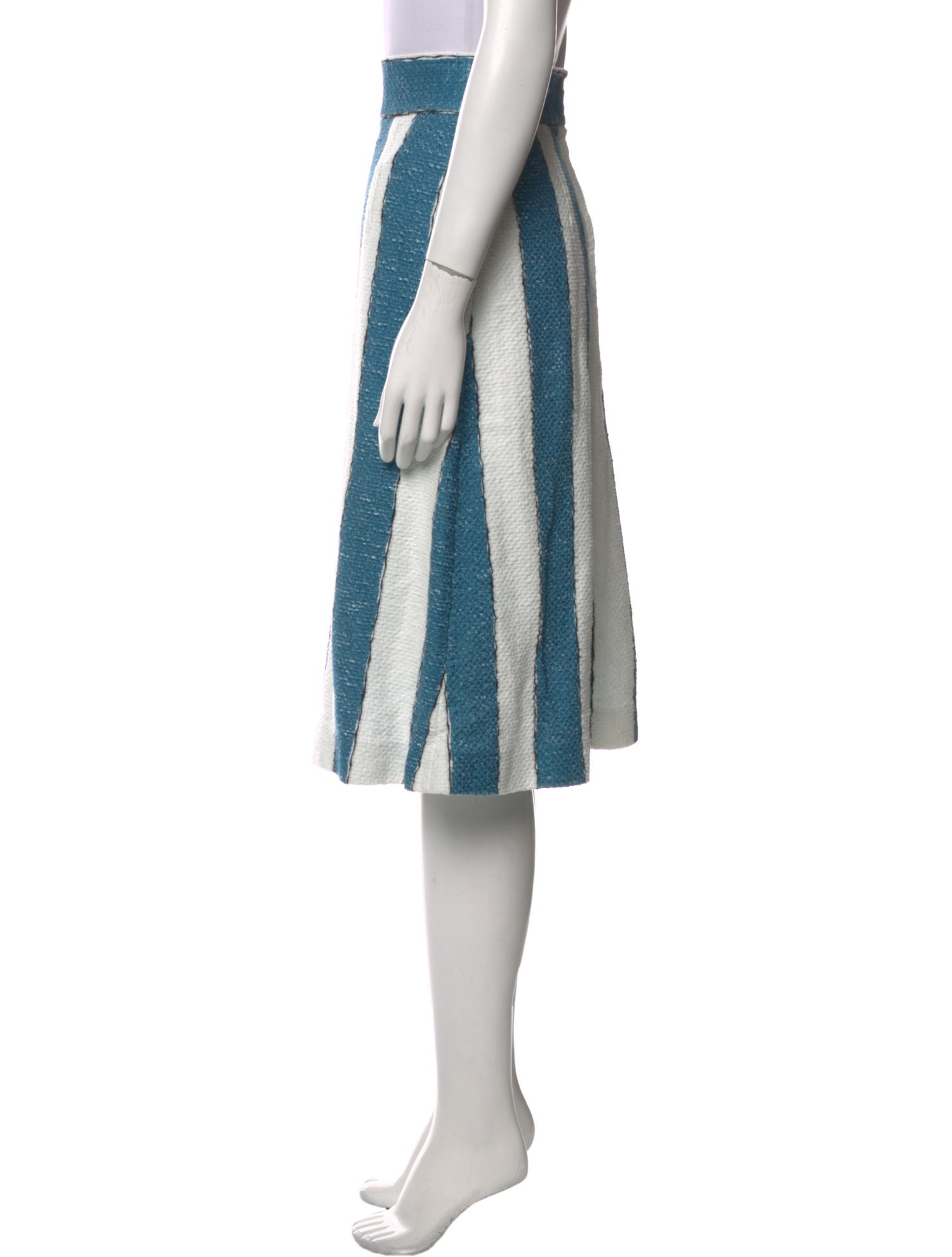 Dolce & Gabbana Striped Knee-Length Skirt