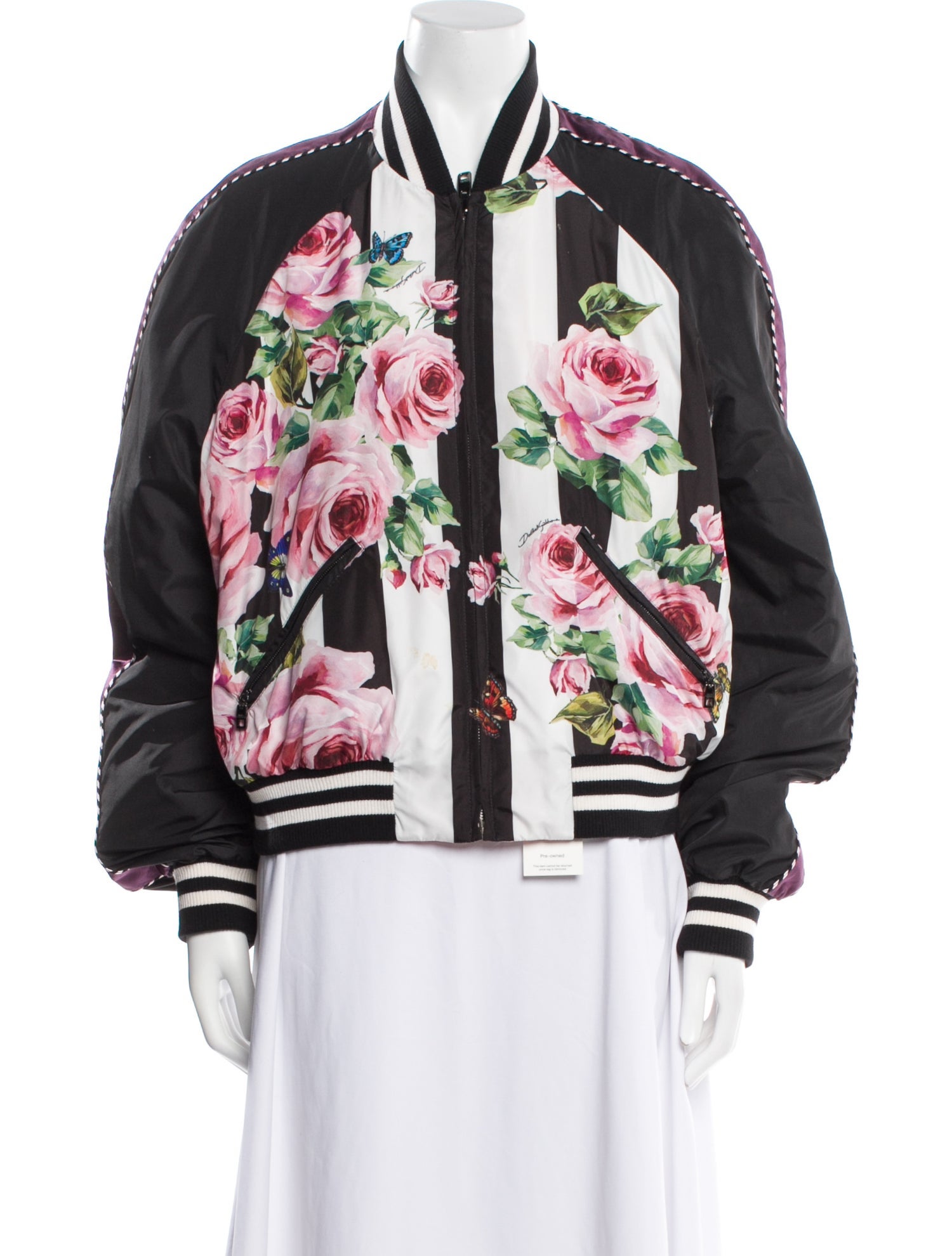 Dolce & Gabbana Printed Bomber Jacket